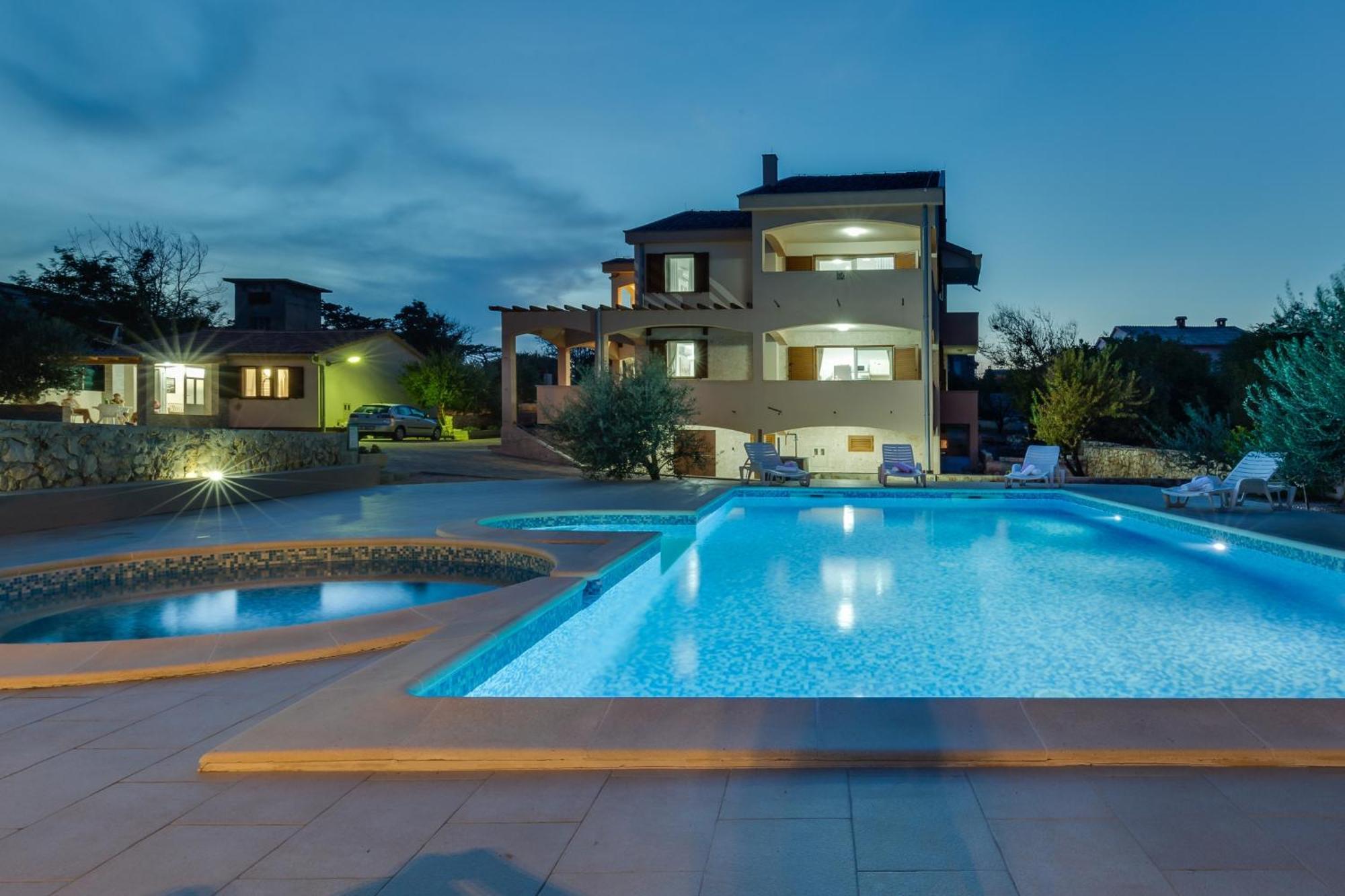 Villa Zlatni Dvori Zadarvillas Ražanac Exteriör bild