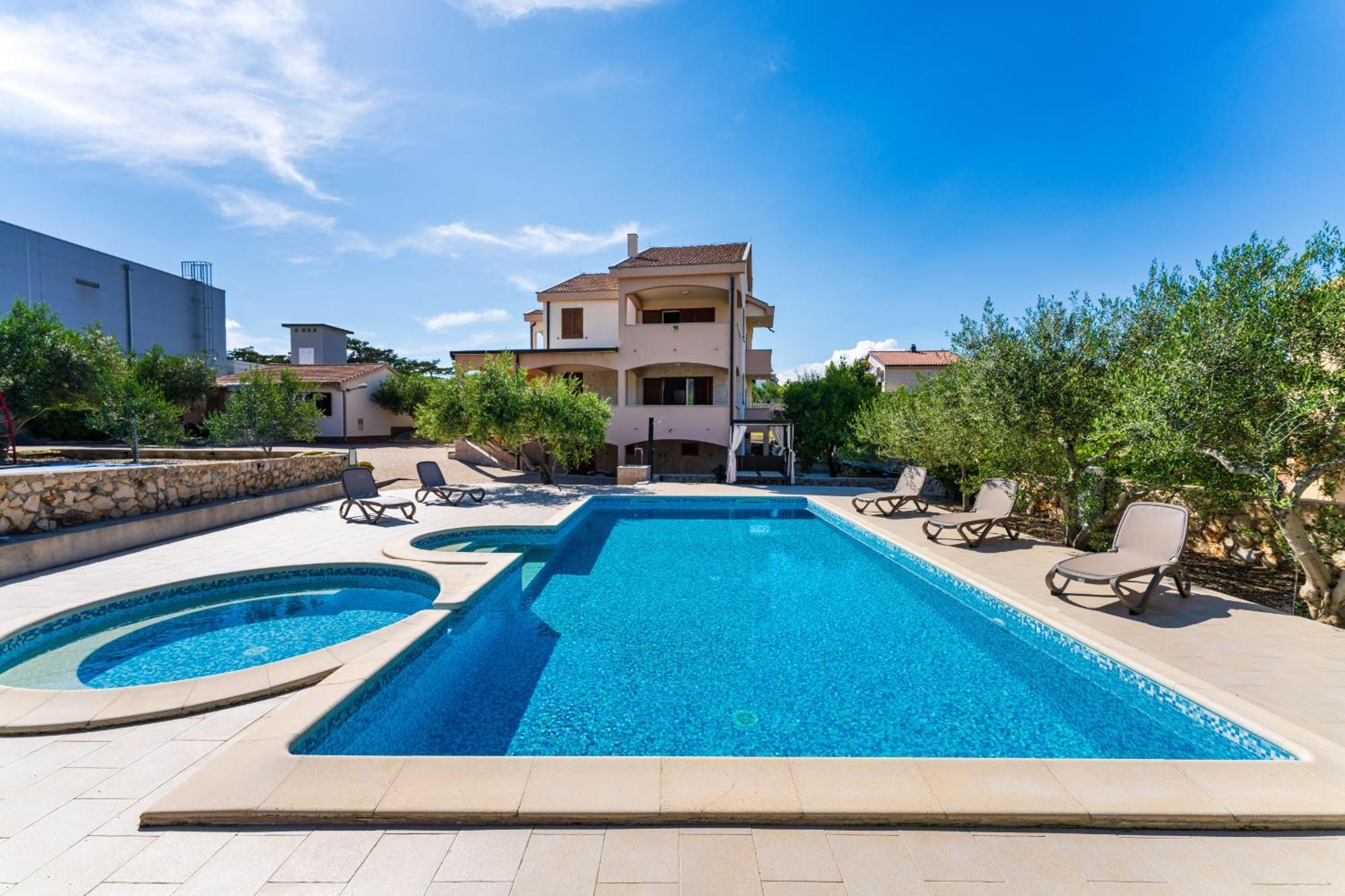 Villa Zlatni Dvori Zadarvillas Ražanac Exteriör bild