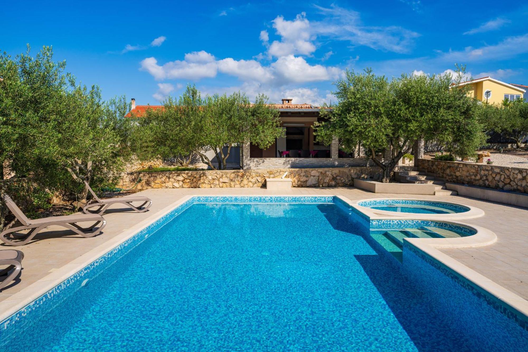 Villa Zlatni Dvori Zadarvillas Ražanac Exteriör bild